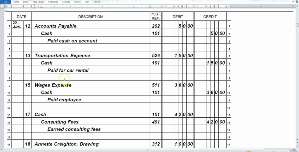 Accounting General Journal Template Excel Spreadsheet Vrogue co