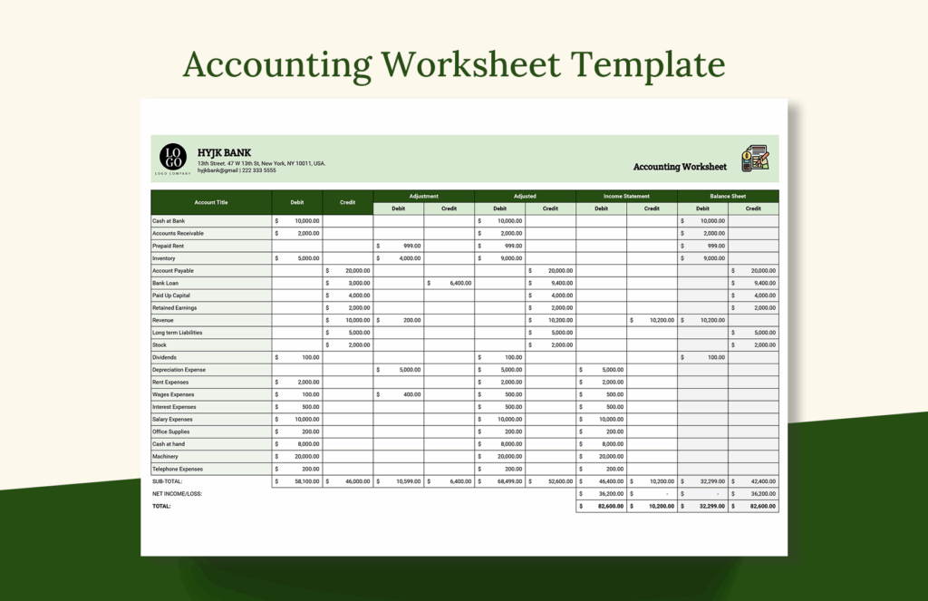 Accounting Journal Entry Template In Excel Google Sheets Download 