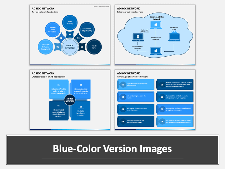 Ad Hoc Network PowerPoint And Google Slides Template PPT Slides
