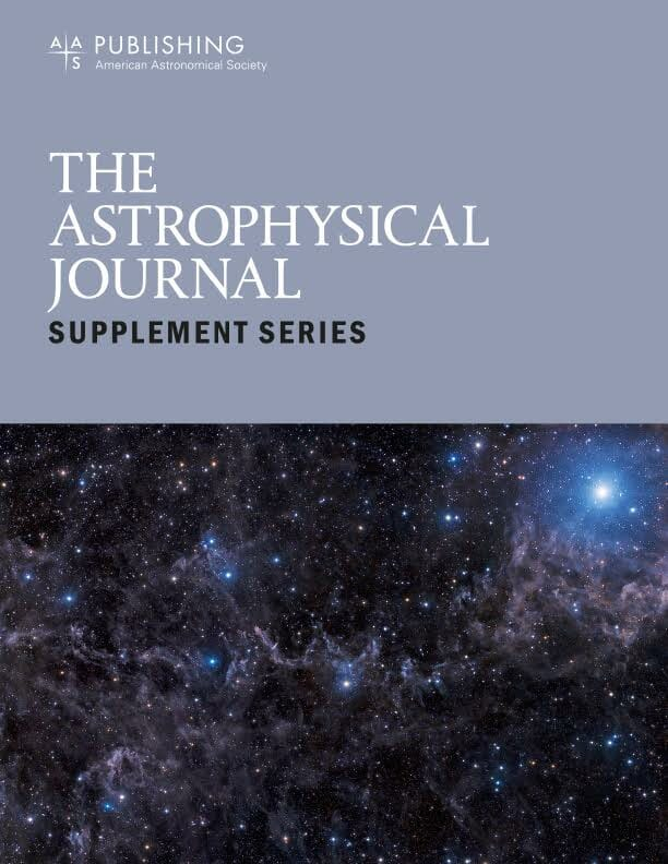 Astrophysical Journal Supplement Series AAS Journals