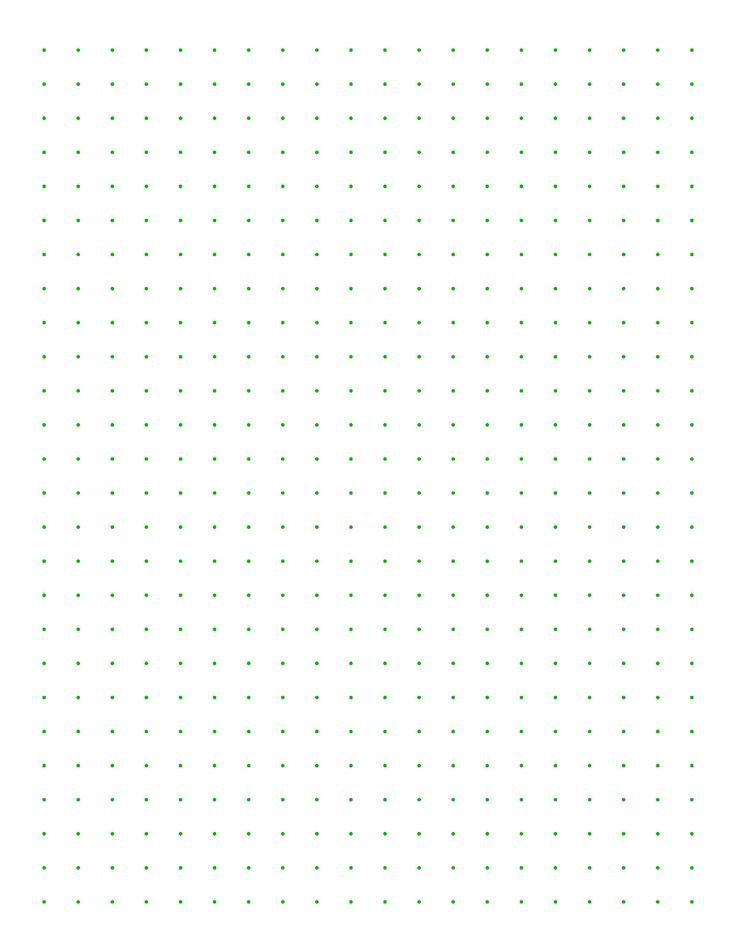 Bullet Journal Dotted Page Printables