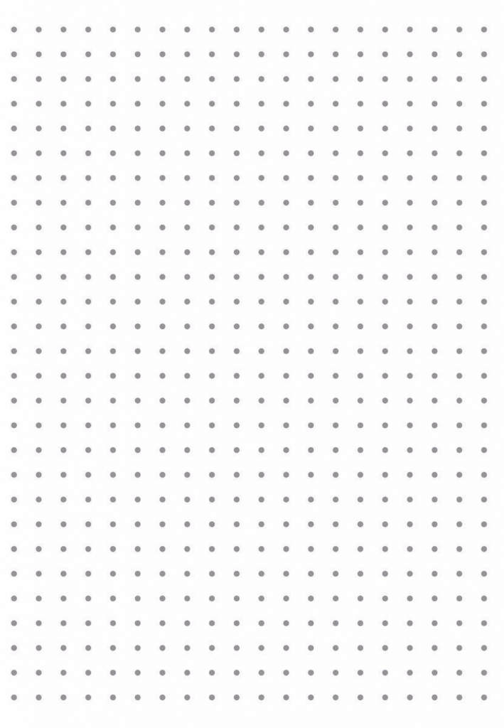 Bullet Journal Dotted Page Printables