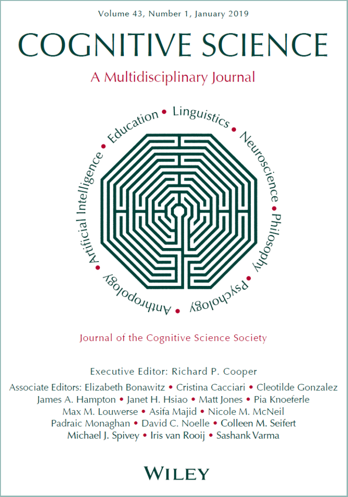 Cognitive Science Cognitive Science Society
