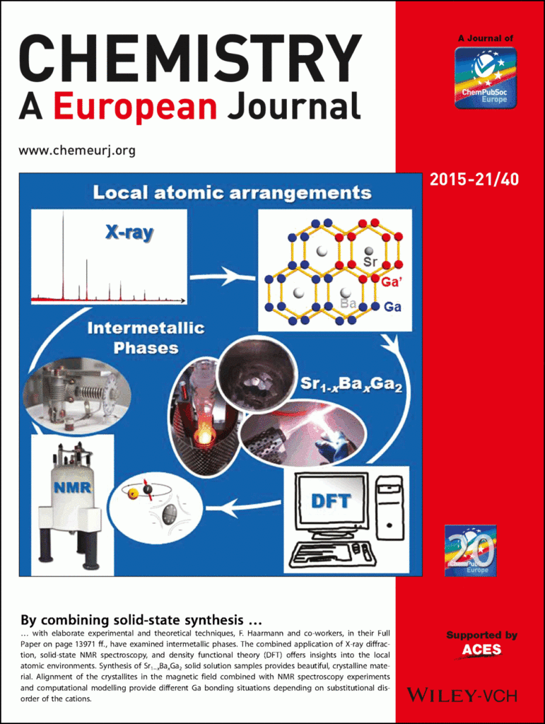 Cover Picture Chemistry A European Journal X MOL