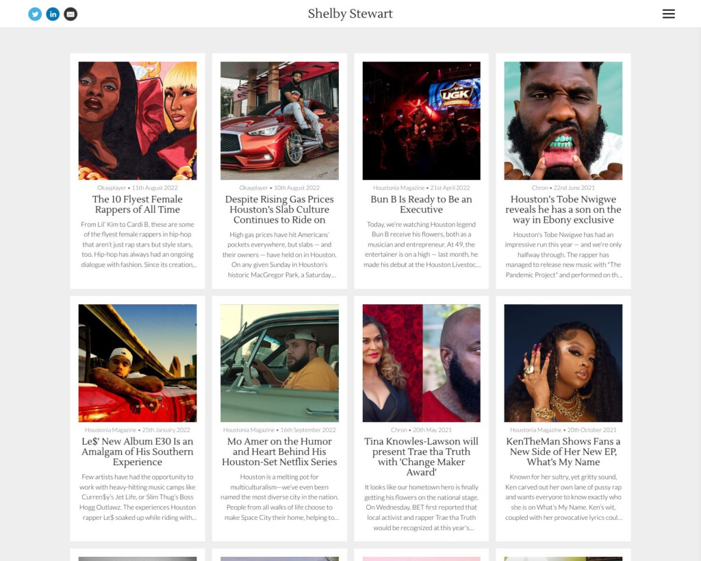 Create A Stunning Online Writing Portfolio Journo Portfolio
