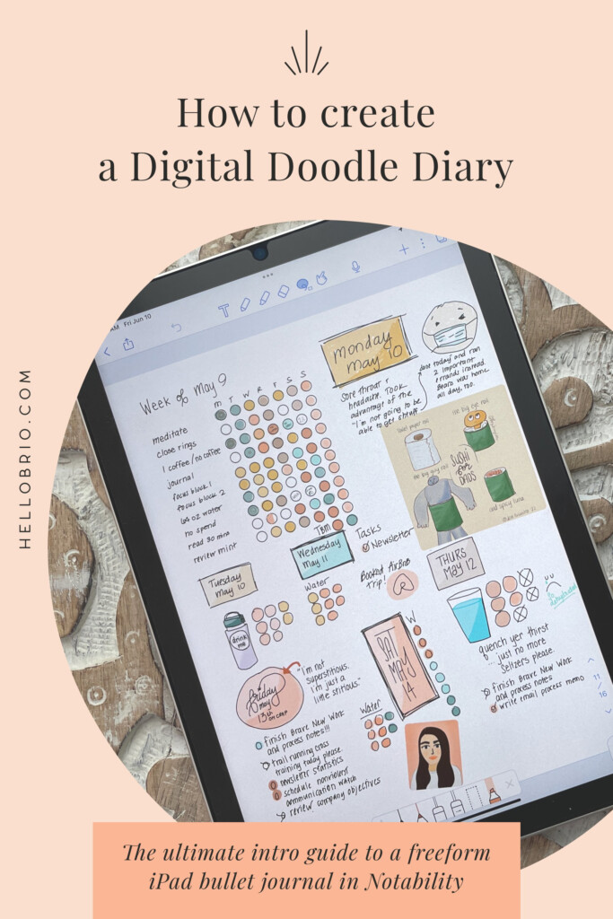 Digital Doodle Diary The Ultimate Intro Guide To A Freeform IPad 