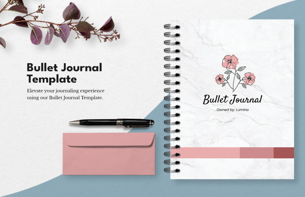 Editable Bullet Journal Templates In PDF To Download