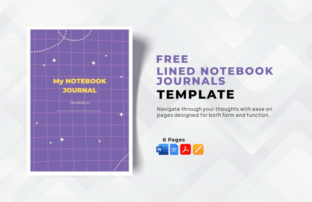 Editable Notebook Journal Templates In InDesign To Download