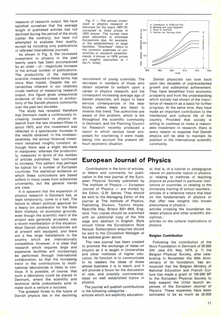 European Journal Of Physics Europhysics News