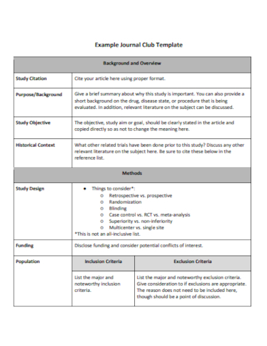 FREE 30 Journal Samples In MS Word Google Docs Pages PDF