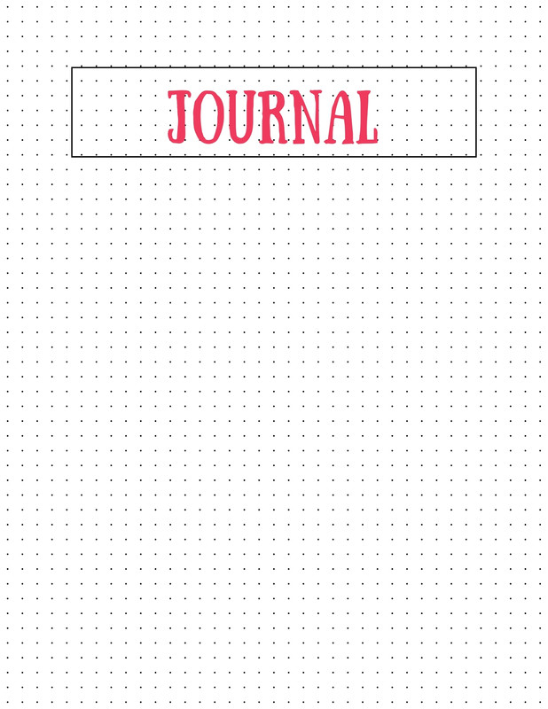 Free And Printable Bullet Journal Templates Canva