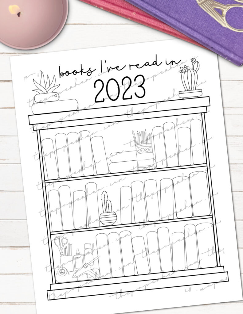 Free Book Tracker Bullet Journal Printables Masha Plans