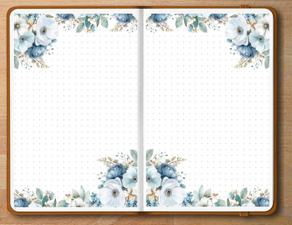 Free Digital Bullet Journal Template Every Month Printables And 