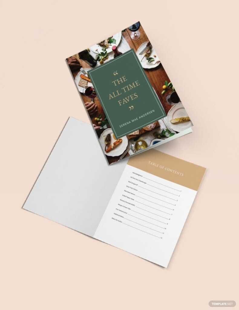 Free Editable Cookbook Templates In Word To Download