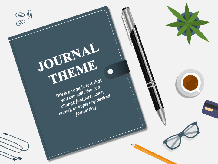 Free Journal Presentation Theme For PowerPoint And Google Slides