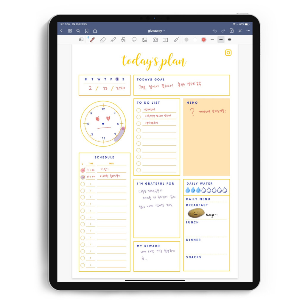 Free Journal Templates For Goodnotes