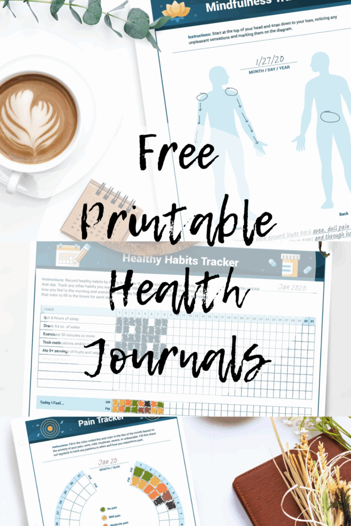 Free Printable Health Journals Mom And More