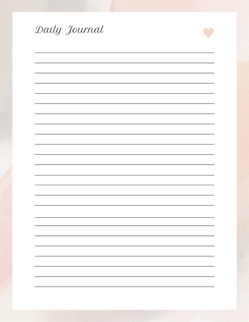 Free Printable Journal Entry Download Free Printable Journal Entry Png 