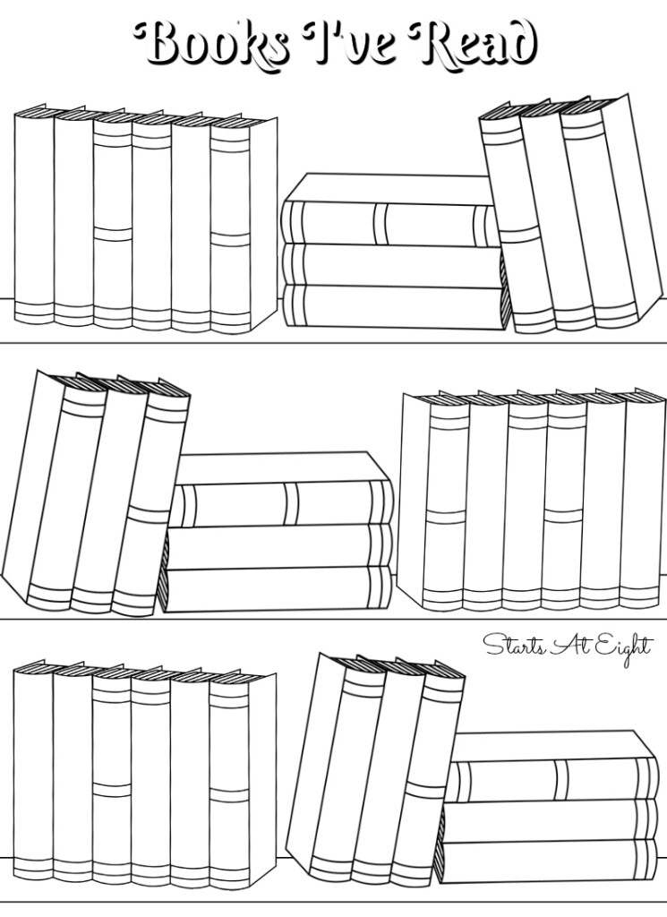 FREE Printable Reading Logs Full Sized Or Adjustable For Your Bullet 
