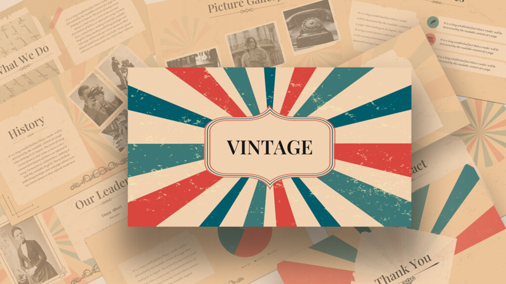 Free Vintage Theme For Google Slides04 SlideKit