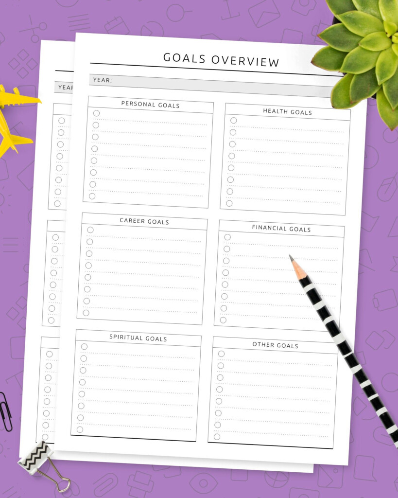 Goal Journals Goals Worksheet Goals Sheet Template Goal Journal 