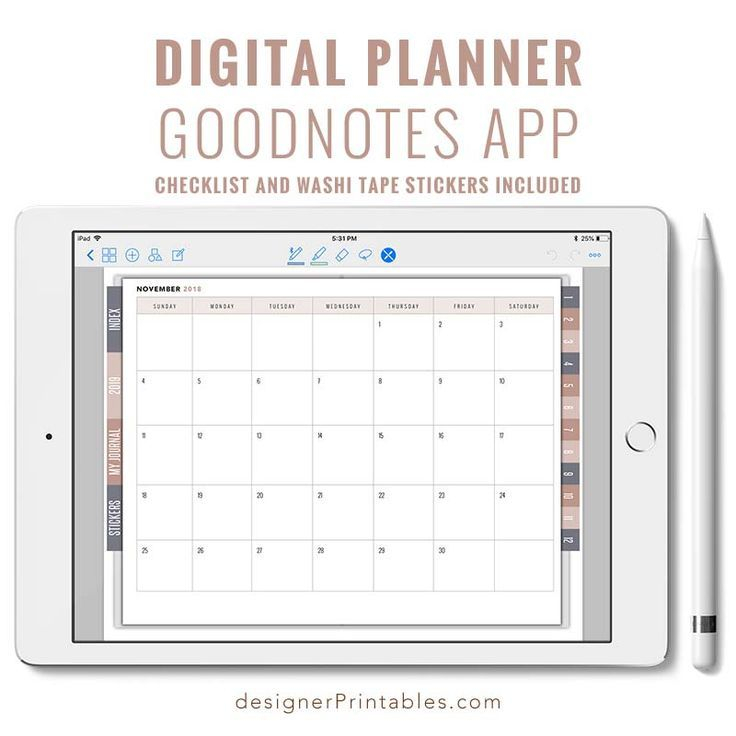 Goodnotes Bullet Journal Template Free 2020 Printable Templates Your 
