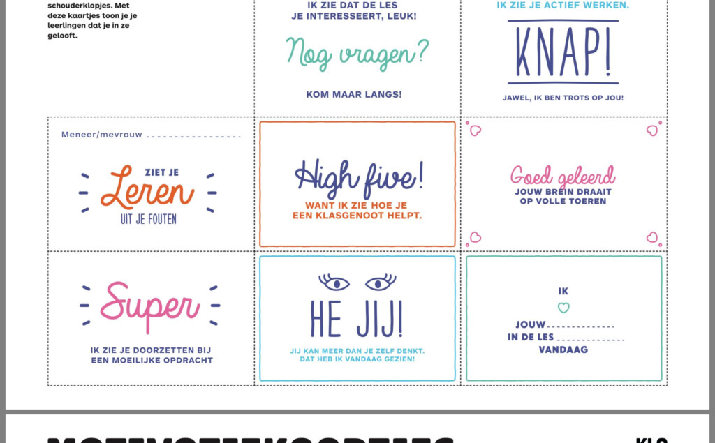 High Five Journal Template