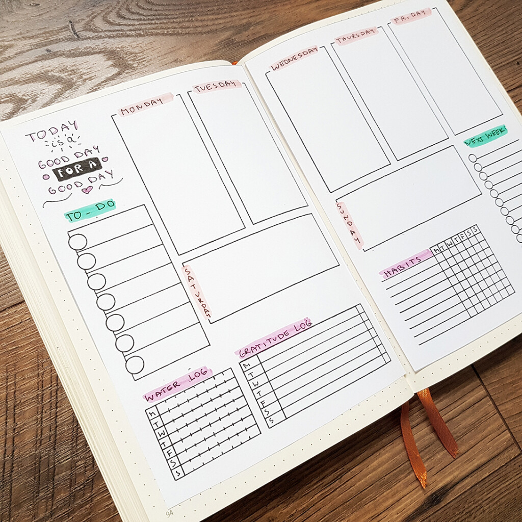 How To Make A Bullet Journal Printable Printable Bullet Journal