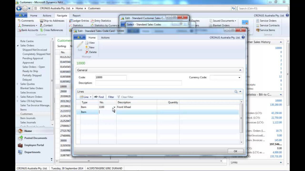 How To Use Dynamics NAV Templates For Purchases Sales And General 