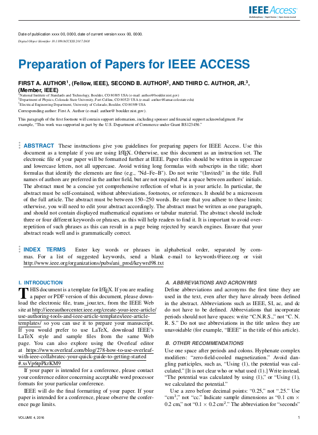 Ieee Latex Template For Journal Paper Wisdomwave