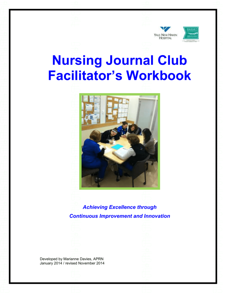 Journal Club Template Word