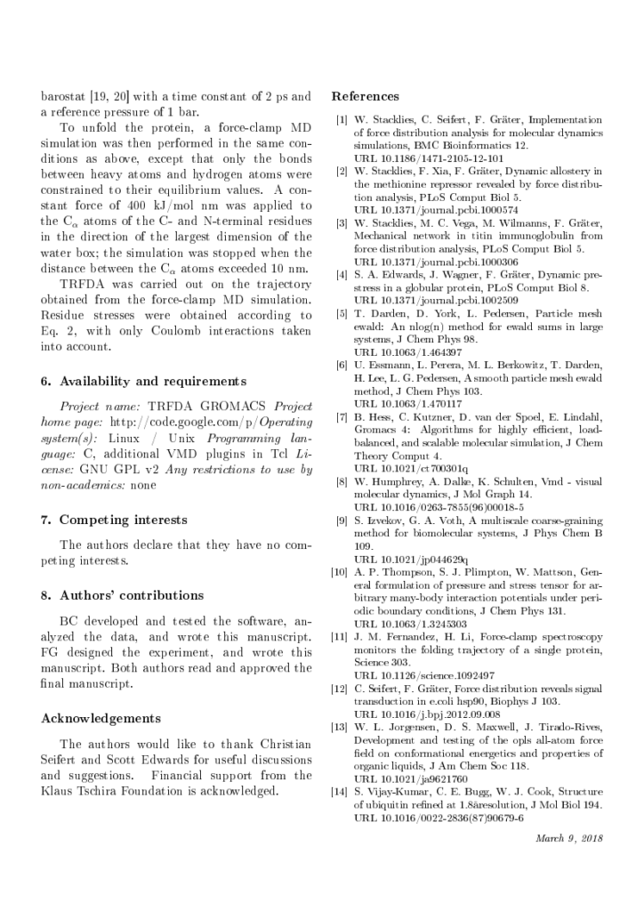 Journal Of Sound And Vibration Template For Authors