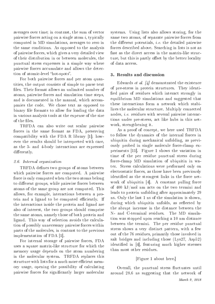 Journal Of Sound And Vibration Template For Authors