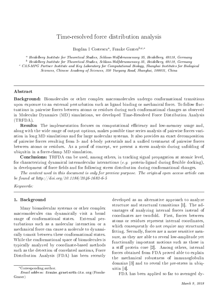 Journal Of Sound And Vibration Template For Authors