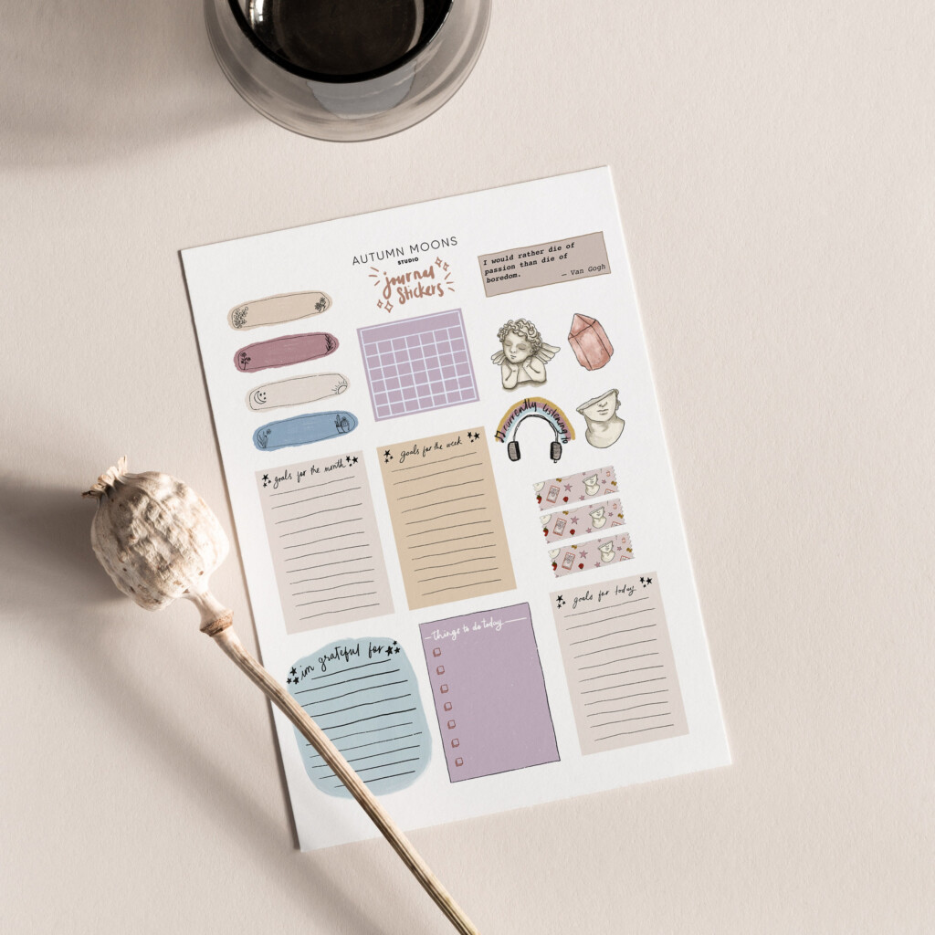 Journal Template Aesthetic