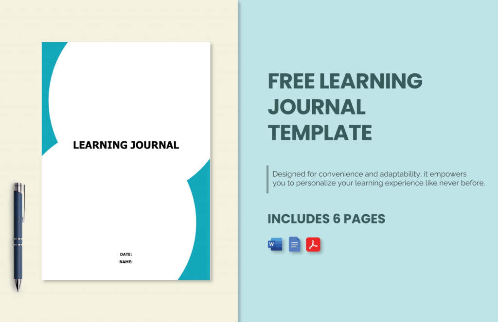 Journal Template In Word FREE Download Template