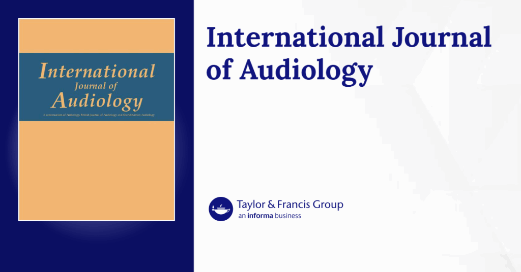Learn About International Journal Of Audiology