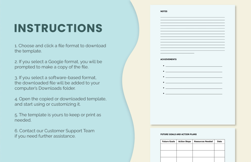 Learning Journal Template In Word PDF Google Docs Pages Download 