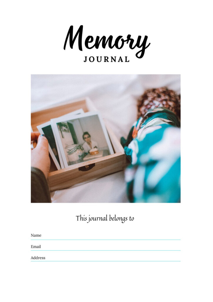Memory Journal Memory Planner planner Printable Instant Download 