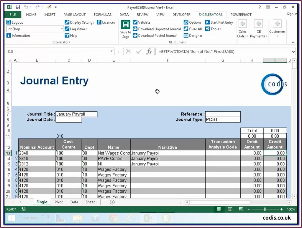 Payroll Journal Entry Template Excel Template 2 Resume Examples 