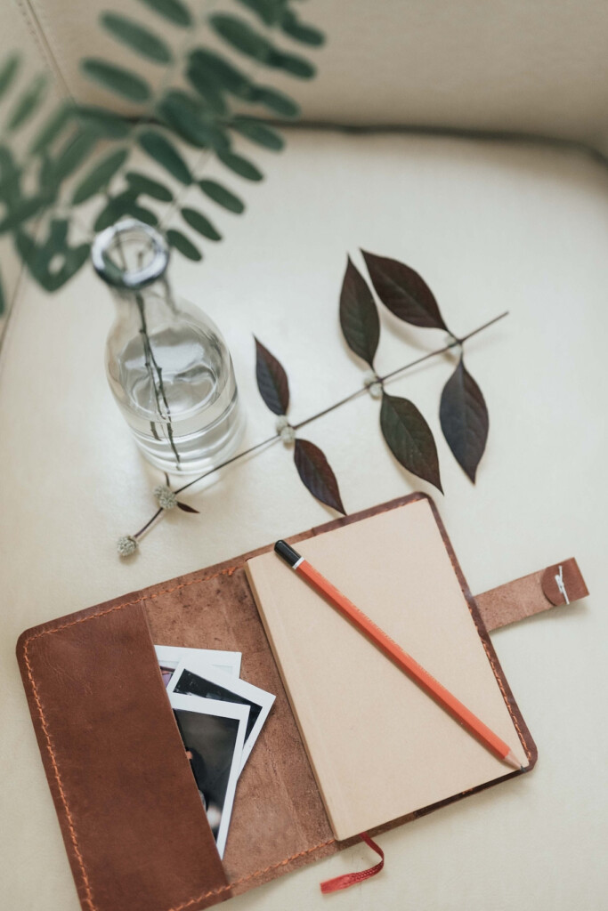 PDF Pattern A6 Leather Journal Cover Leathercraft Template Etsy