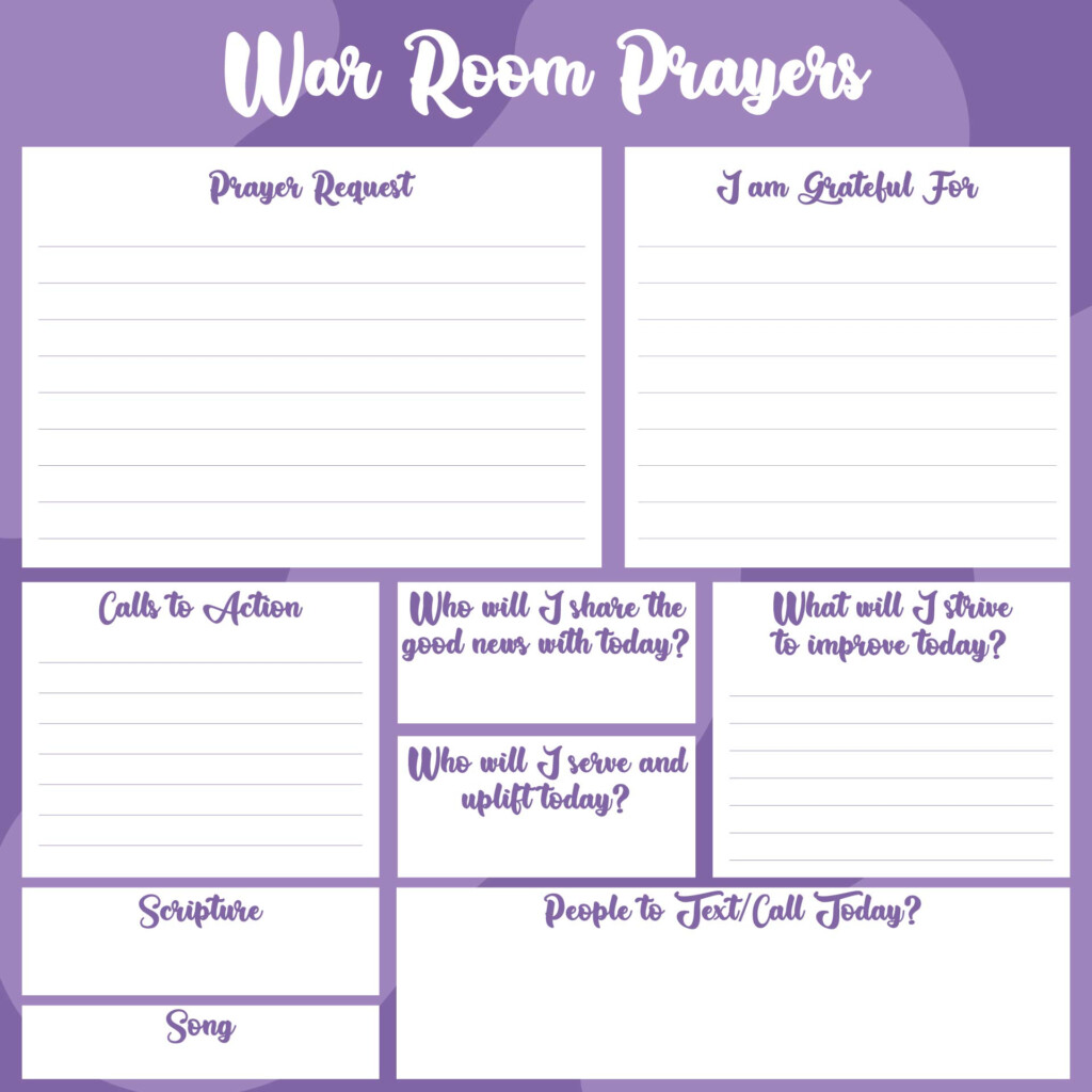 Prayer Journal Template 10 Free PDF Printables Printablee
