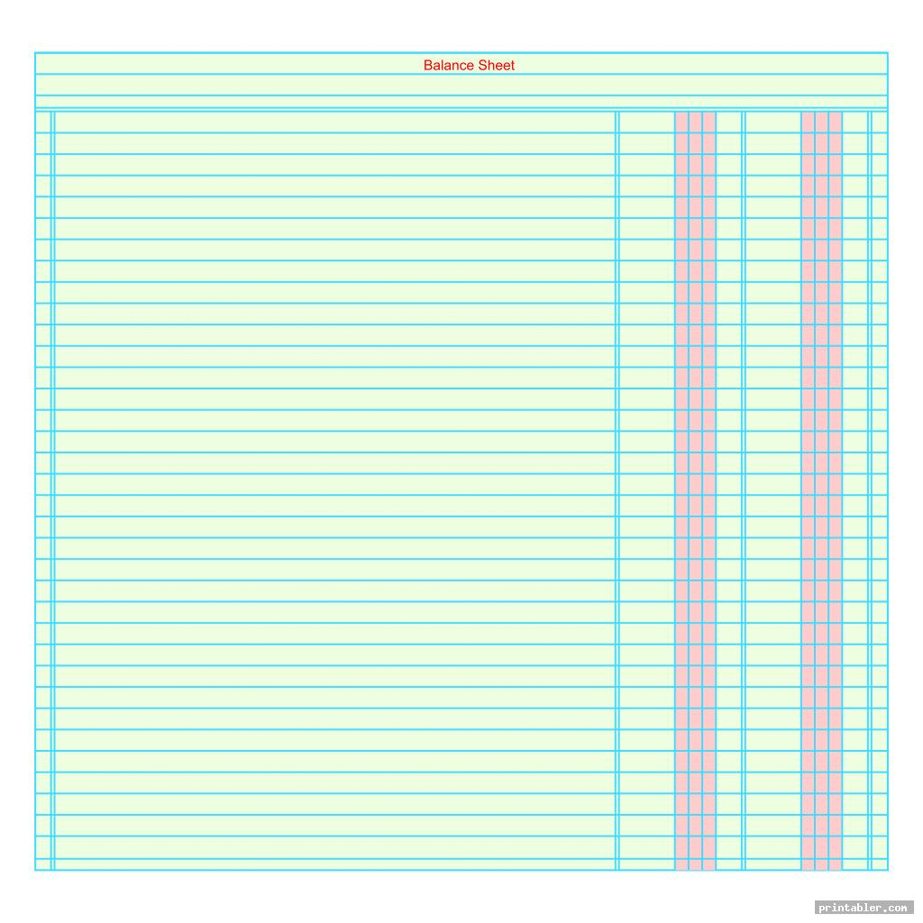 Printable Accounting Journal Templates Gridgit