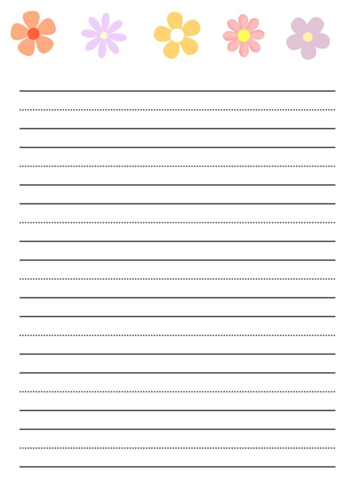 Printable Lined Paper Sheets PDF Included Printables Hub