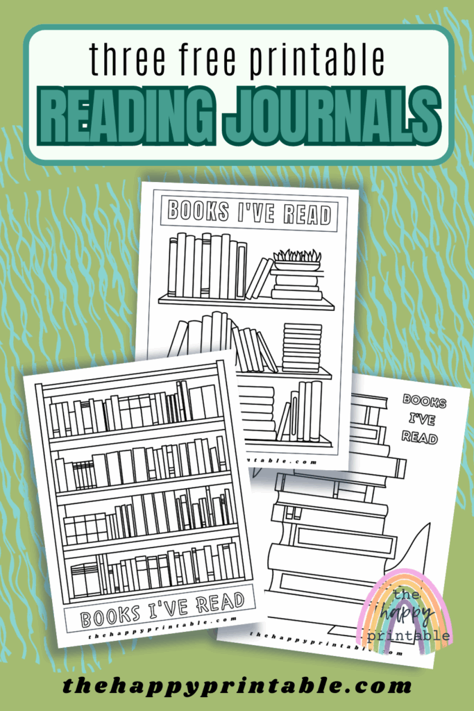 Printable Reading Journal Template The Happy Printable