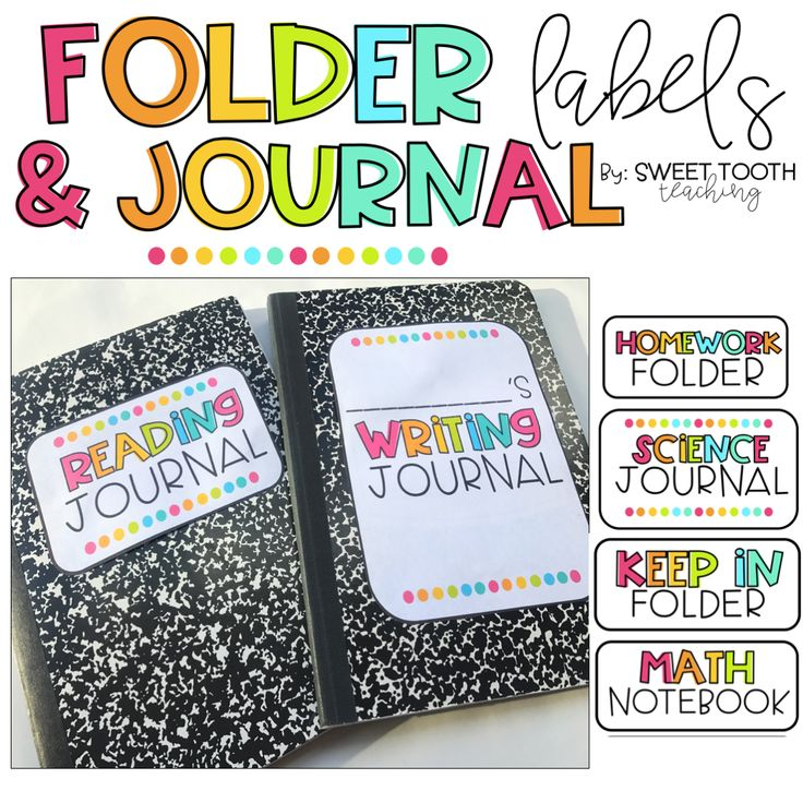 Science Journal Labels