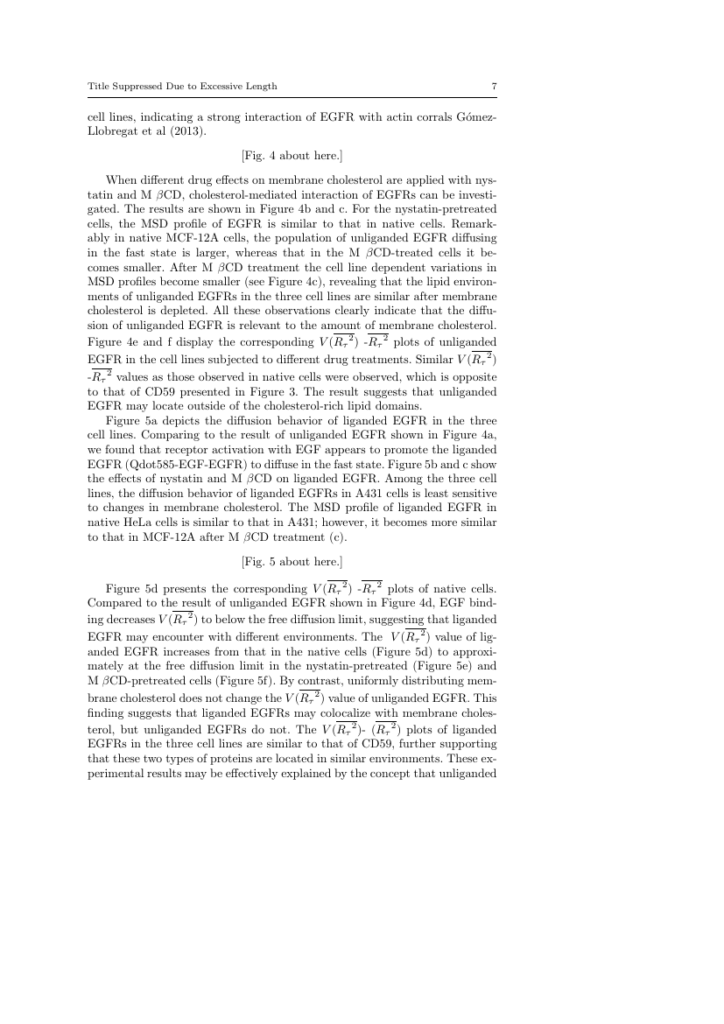 Springer Latex Template