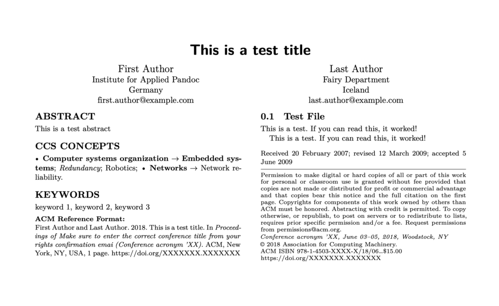 Submitting To A Journal Using A LaTeX Template Zettlr User Manual