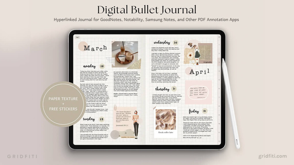 The 75 Best Aesthetic GoodNotes Templates For 2024 Free Paid 