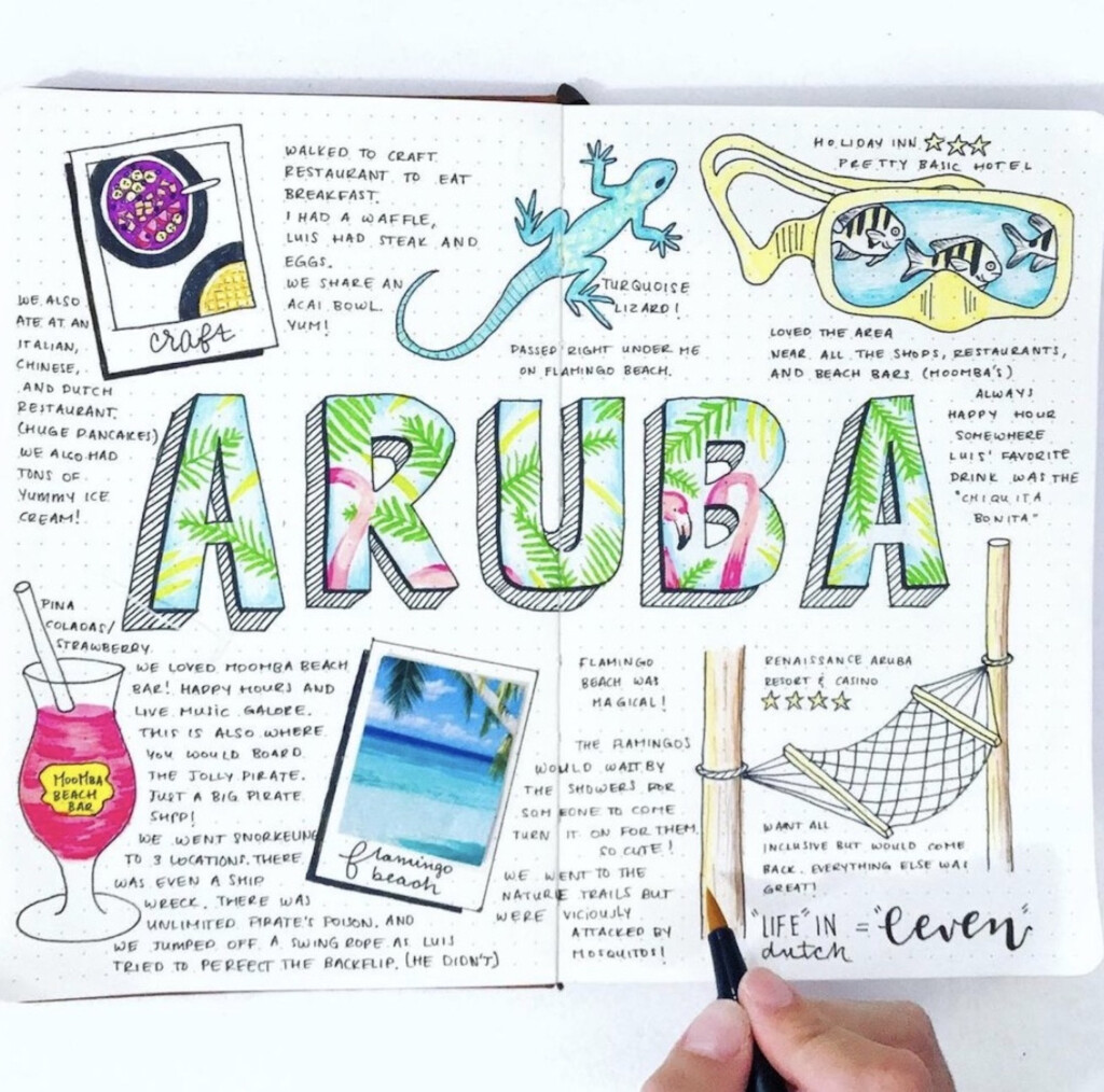 The Best Creative Travel Bullet Journal Ideas For Your Next Adventure